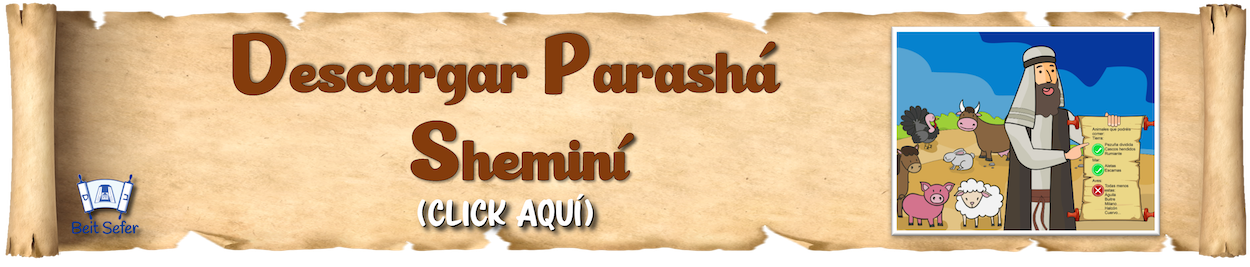 Parashá Shemini - Año 2 - ¿Qué comer según la Biblia?